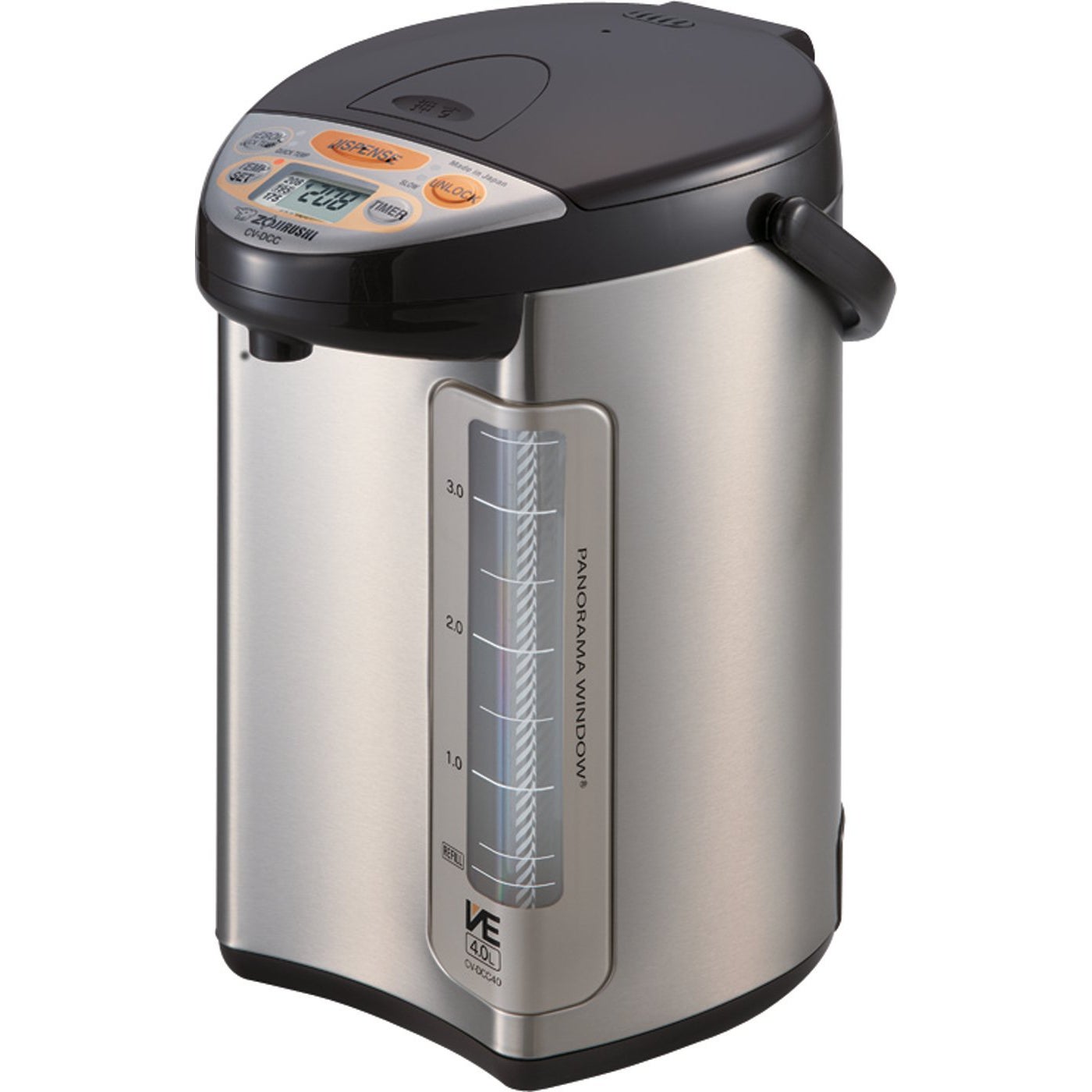 Zojirushi Stainless Hybrid Water Boiler and Warmer - - 9784375