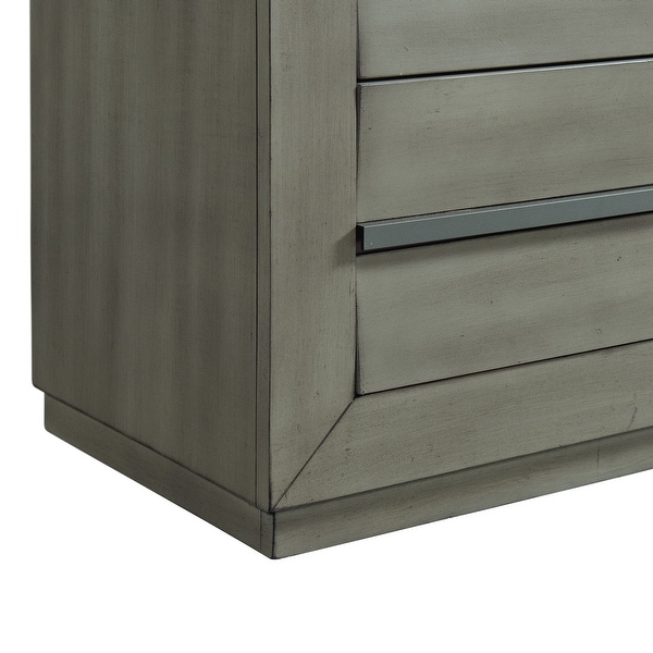 Picket House Furnishings Cosmo King Storage 3PC Bedroom Set in Grey - - 32968677