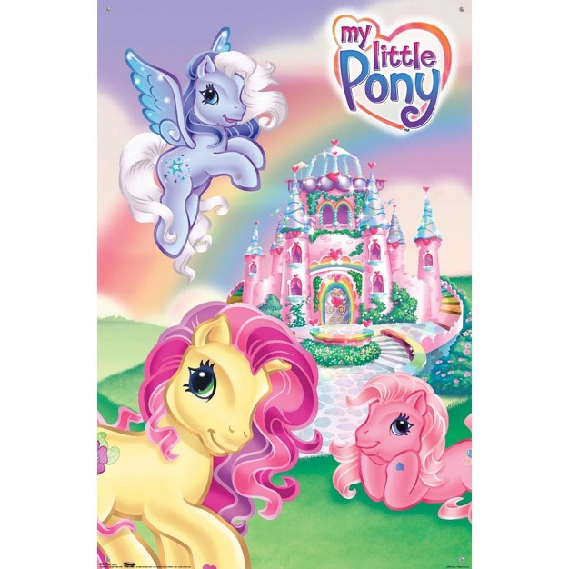 Trends International Hasbro My Little Pony Castle Unframed Wall Poster Prints