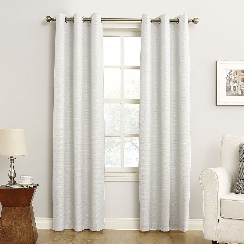 Sun Zero Cooper Room Darkening Thermal Insulated Grommet Single Curtain Panel