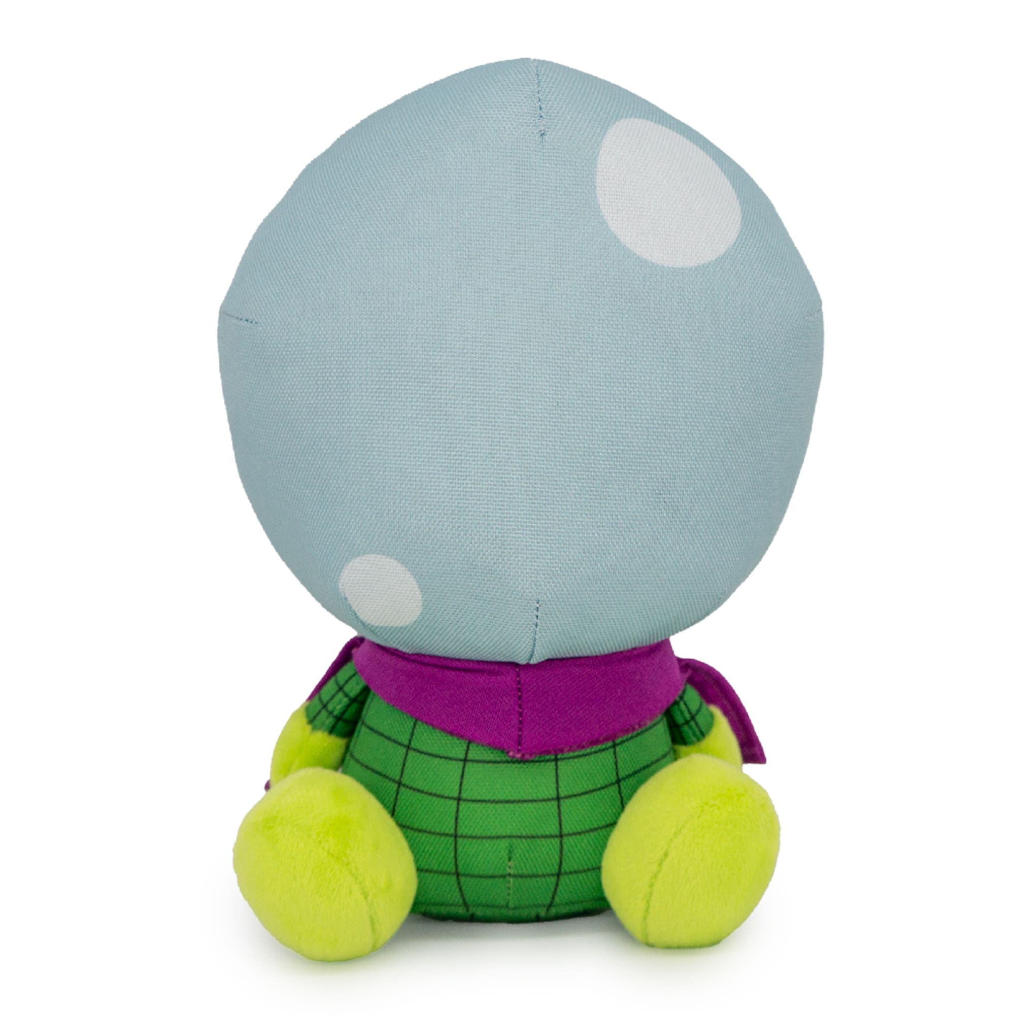 Buckle-Down Marvel Comics Mysterio Full Body Sitting Pose Plush Squeaker Dog Toy， Small