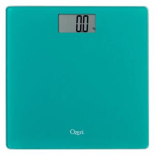 Ozeri Precision Digital Bath Scale (400 lbs. Edition) in Tempered Glass with Step-On Activation ZB18-BL