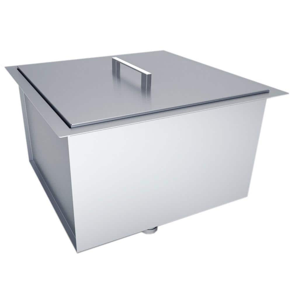 Sunstone Over/Under 20 in. x 12 in. Height Single Basin Sink with Cover B-SK20