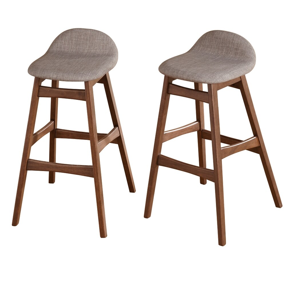 Simple Living Axel Mid century Modern 30 inch Bar Stool (Set of 2)