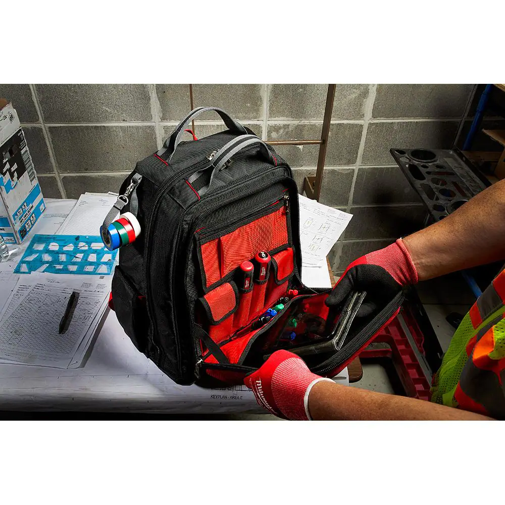 Milwaukee 15 In. Packout Backpack With Tool Bag