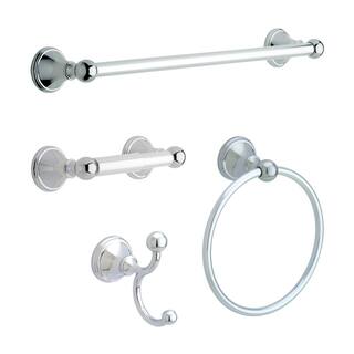 Delta Crestfield Double Towel Hook in Chrome 125861