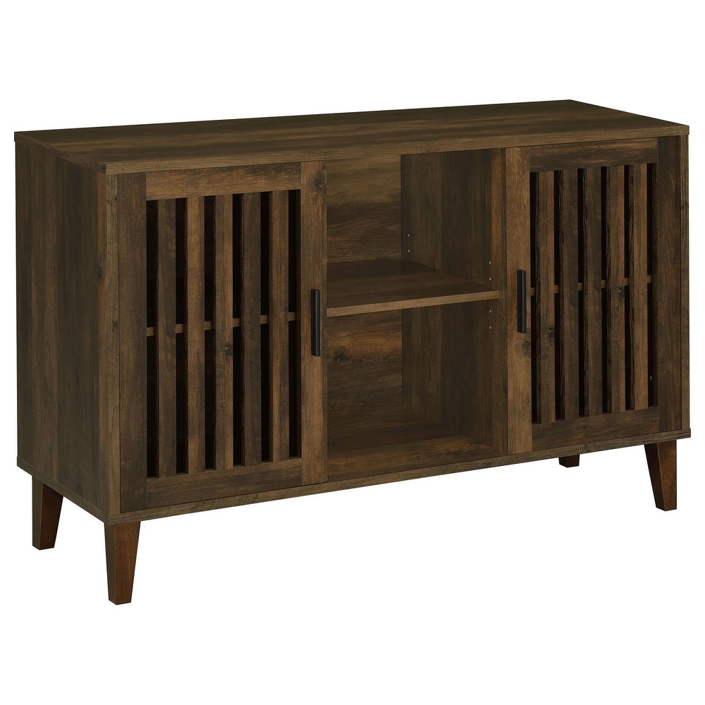 Coaster Furniture Torin 2 Door Engineered Wood Accent Cabinet Dark Pine