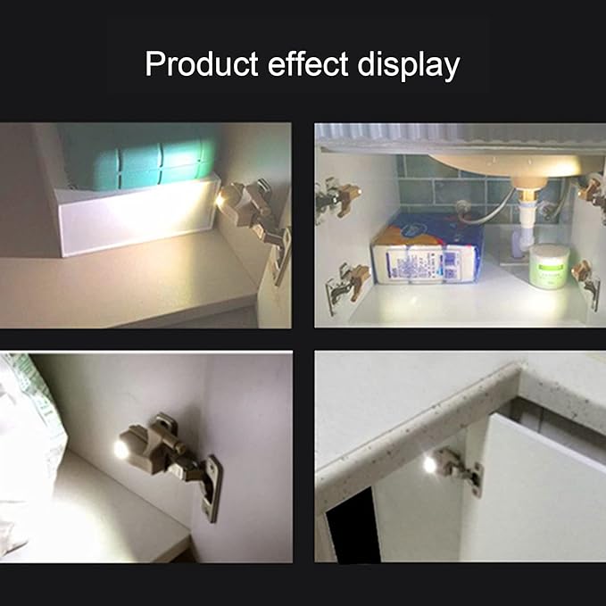 🔥Mystery /Factory Clearance Sale With 50% Off🔥LED Hinge Light Wardrobe Door Smart Touch Cabinet Lighting