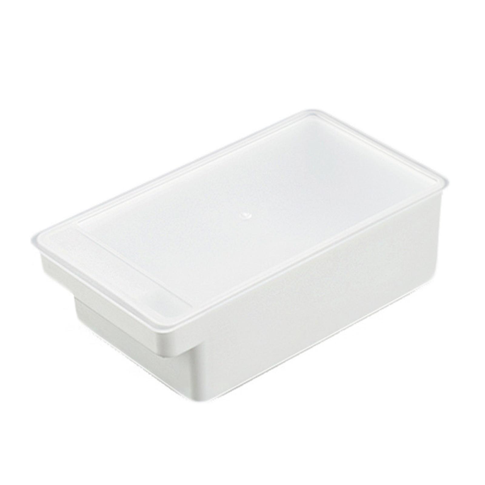 Butter Dish Store Butter Keeper with Cover with Cutter Hold 200G Butter Cutting