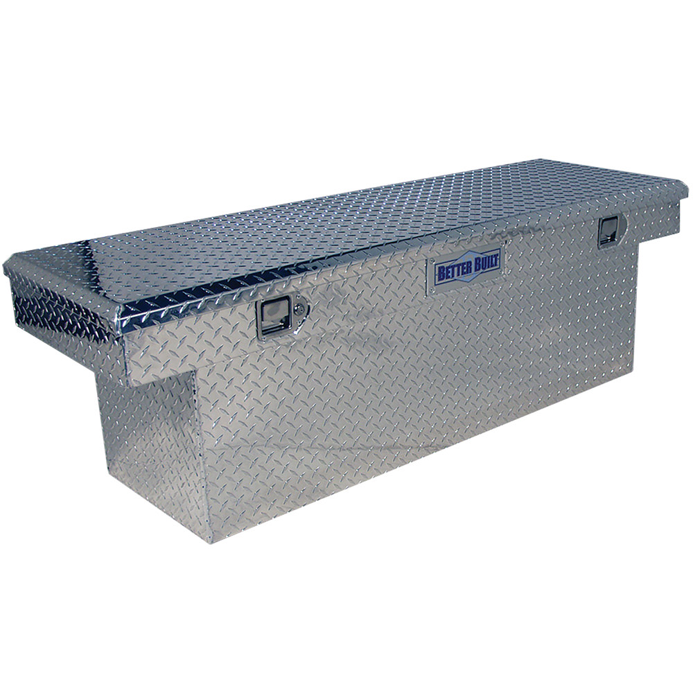 69 Crown Saddle Truck Tool Box， DEEP， BRITE