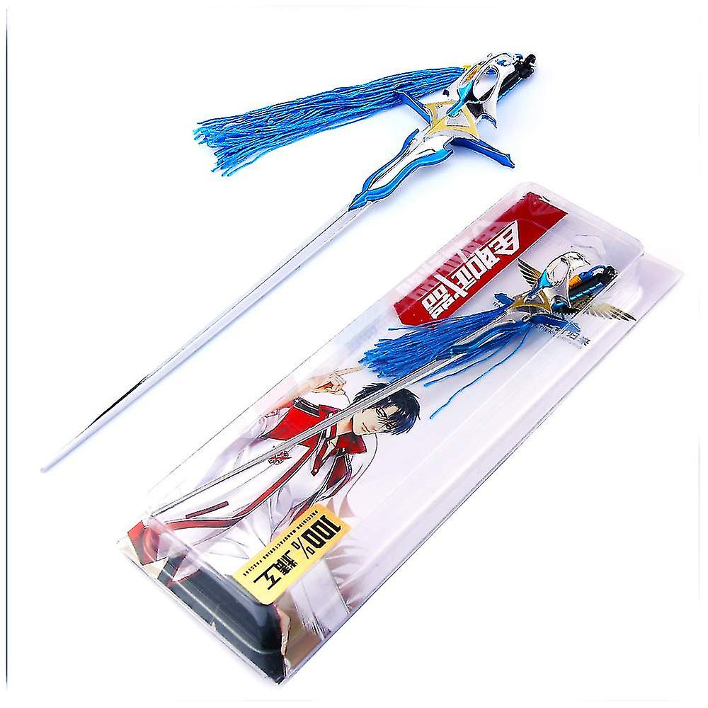 The King's Avatar Lord Grim Yexiu Weapons Metal Model Action Figure Arts Toys Collection Keychain Gift