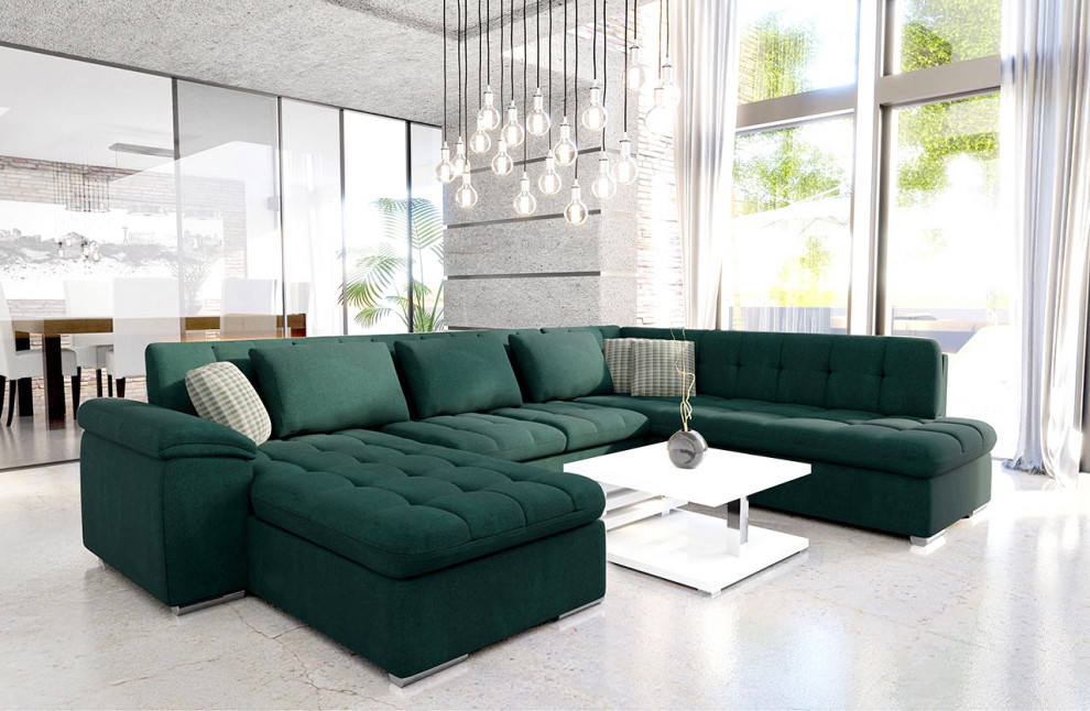 FRANCESCO Sectional Sleeper Sofa   Contemporary   Sectional Sofas   by Table World  Houzz