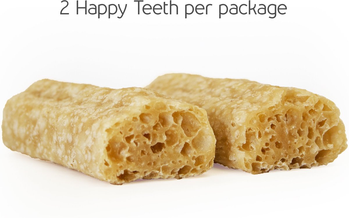 Himalayan Pet Supply Happy Teeth Large Peanut Butter Flavor Dental Dog Treat