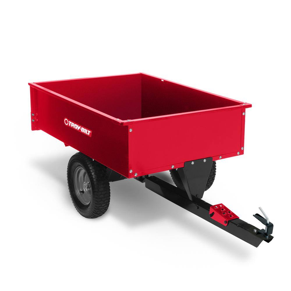 Troy-Bilt 12 cu. ft. Steel Swivel Dump Cart TB-3048SS