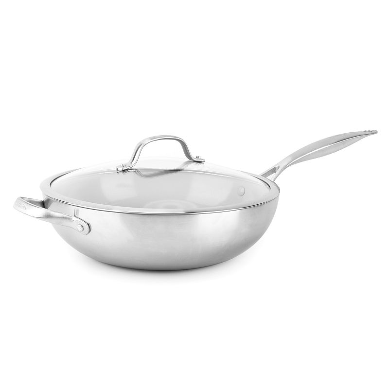 GreenPan Venice Pro 12-in. Wok with Lid