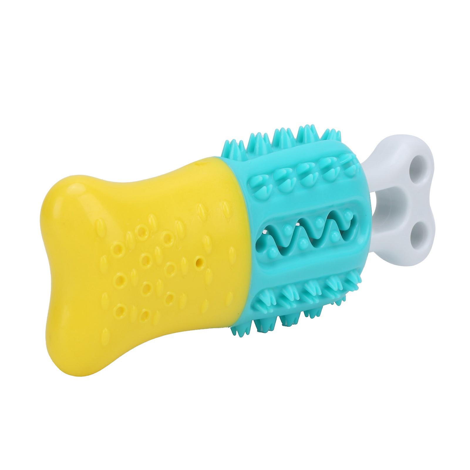 Dog Cooling Popsicle Bone Shape Tpr Dog Freezing Teething Chew Toy For Small Medium Dogslake Blue