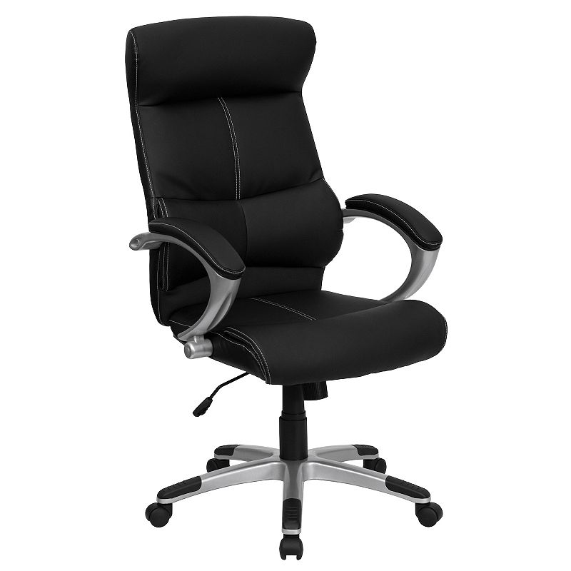 Flash Furniture Karen Faux Leather Swivel Office Chair