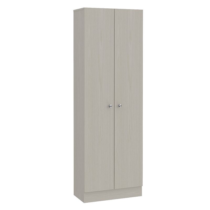 Virginia Double Door Storage Cabinet， Five Shelves