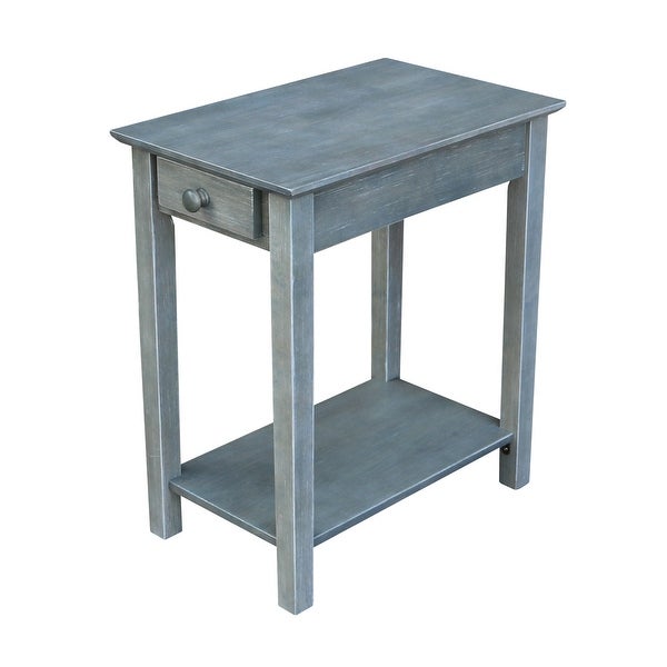 The Gray Barn Moonshine Narrow End Table - 22