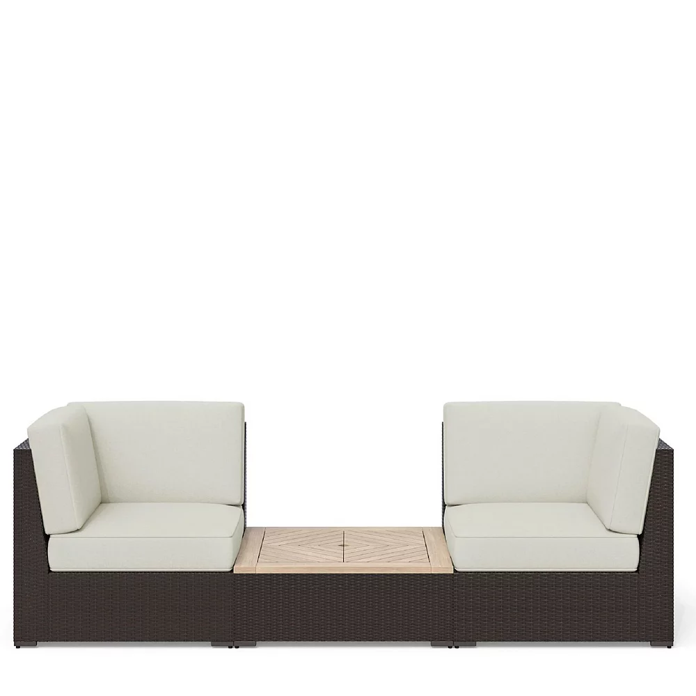 homestyles Palm Springs Chairs and Coffee Table 3-Piece Set