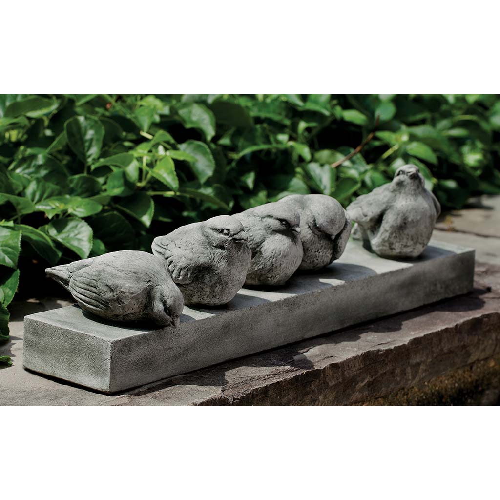 Campania International Happy Hour Birds Garden Statue