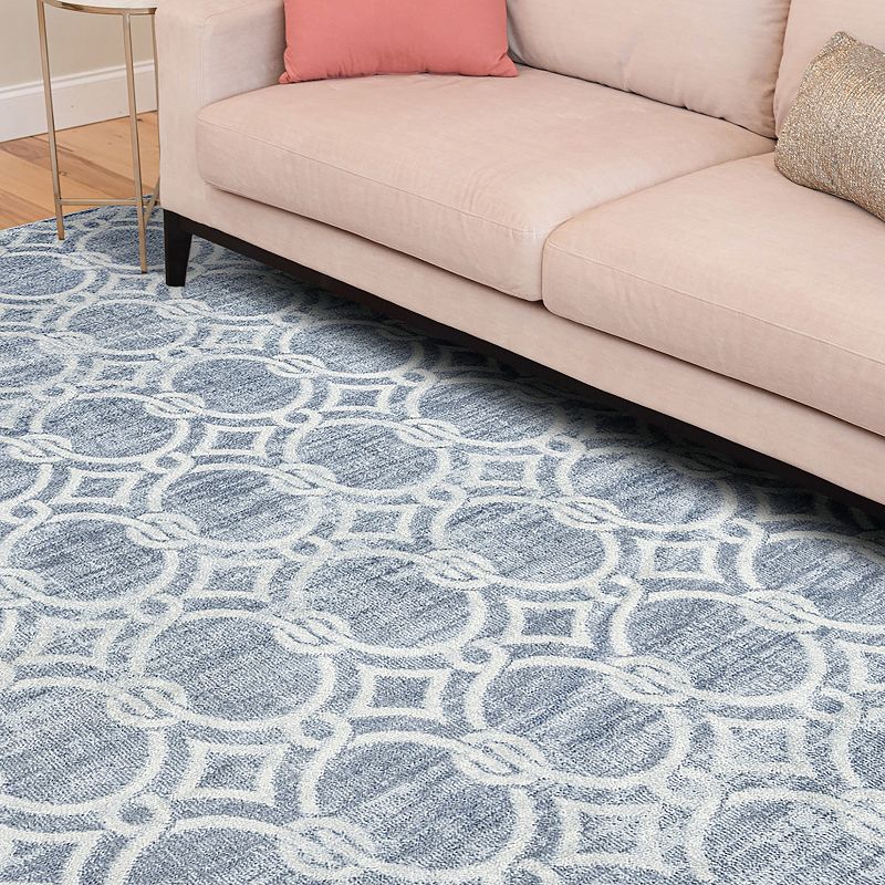 Khl Rugs Alverta Navy Transitional Rug