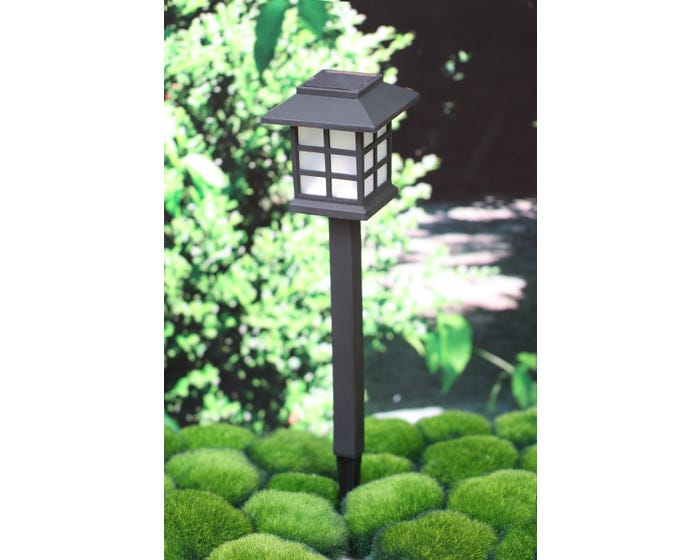 JeeYee Black Square Solar Path Light JYLPL