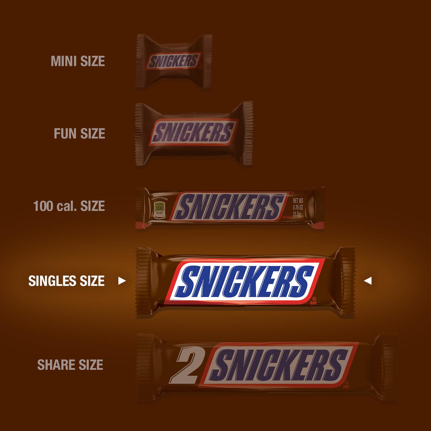 Snickers Full Size Bulk Chocolate Candy Bars 8211 186 oz Bar 8211 48 ct Box  Crowdfused