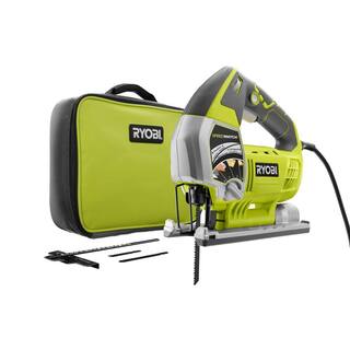 RYOBI 6.1 Amp Corded Variable Speed Orbital Jig Saw with SPEEDMATCH Technology JS651L1