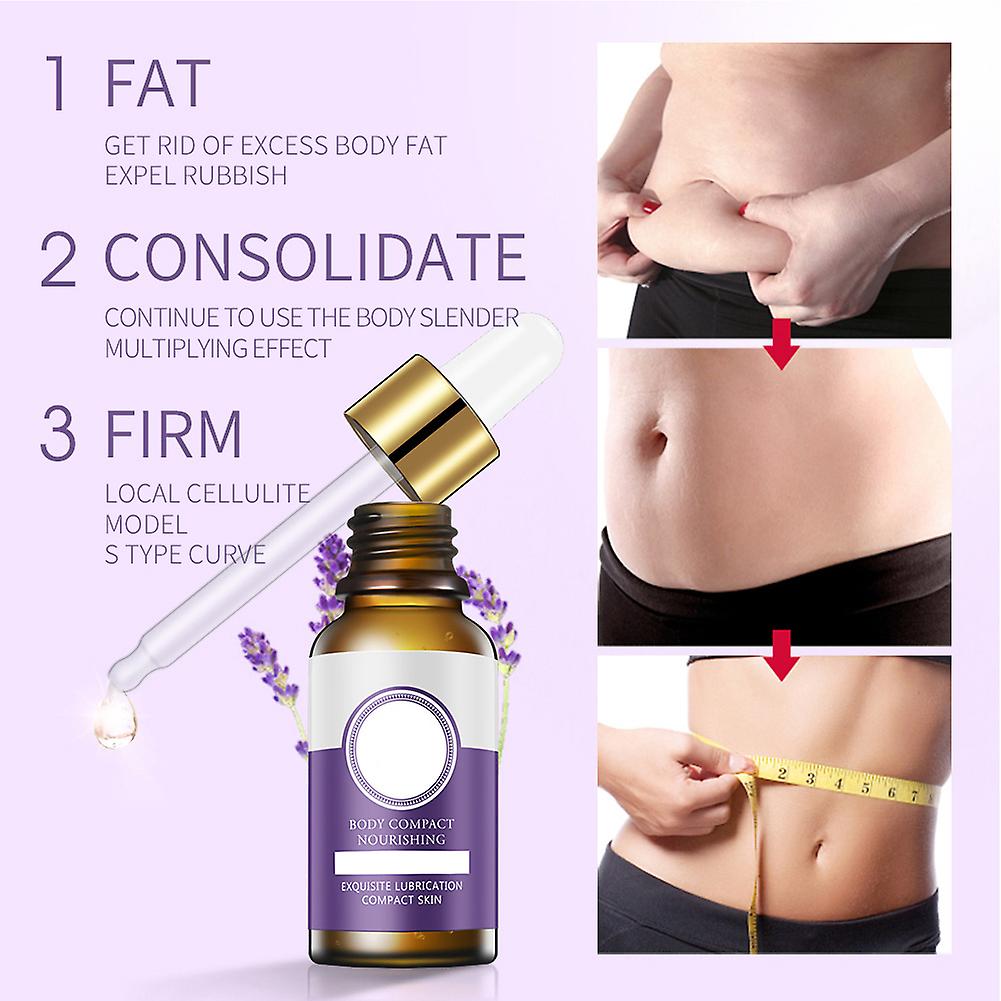 Lavender Losing Weight Essential Oils Thin Leg Waist Fat Burning Body Slimming Oil 30ml