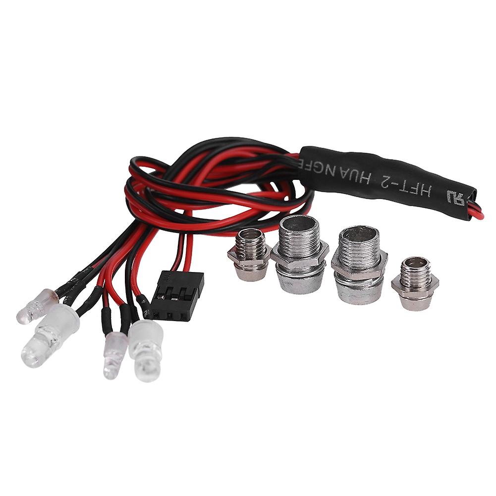 Diy 4led Headlight Taillight Light Kit For Rc Car Truck Rc Accessories