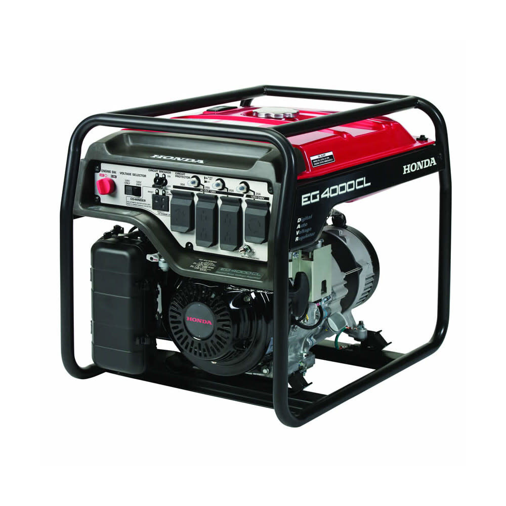 Honda Generator Gas Portable 270cc 4000W with CO Minder EG4000CLAN from Honda