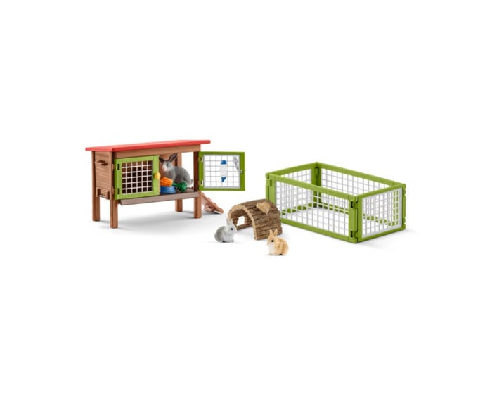 Schleich Rabbit Hutch - 42420