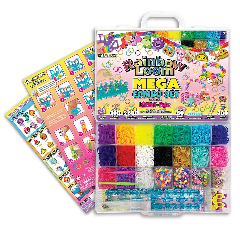 Rainbow Loom Loomi-Pals Bracelet Making MEGA Combo Set