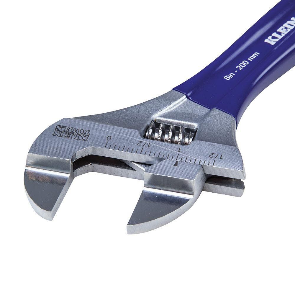 Klein Tools Slim-Jaw Adjustable Wrench 8