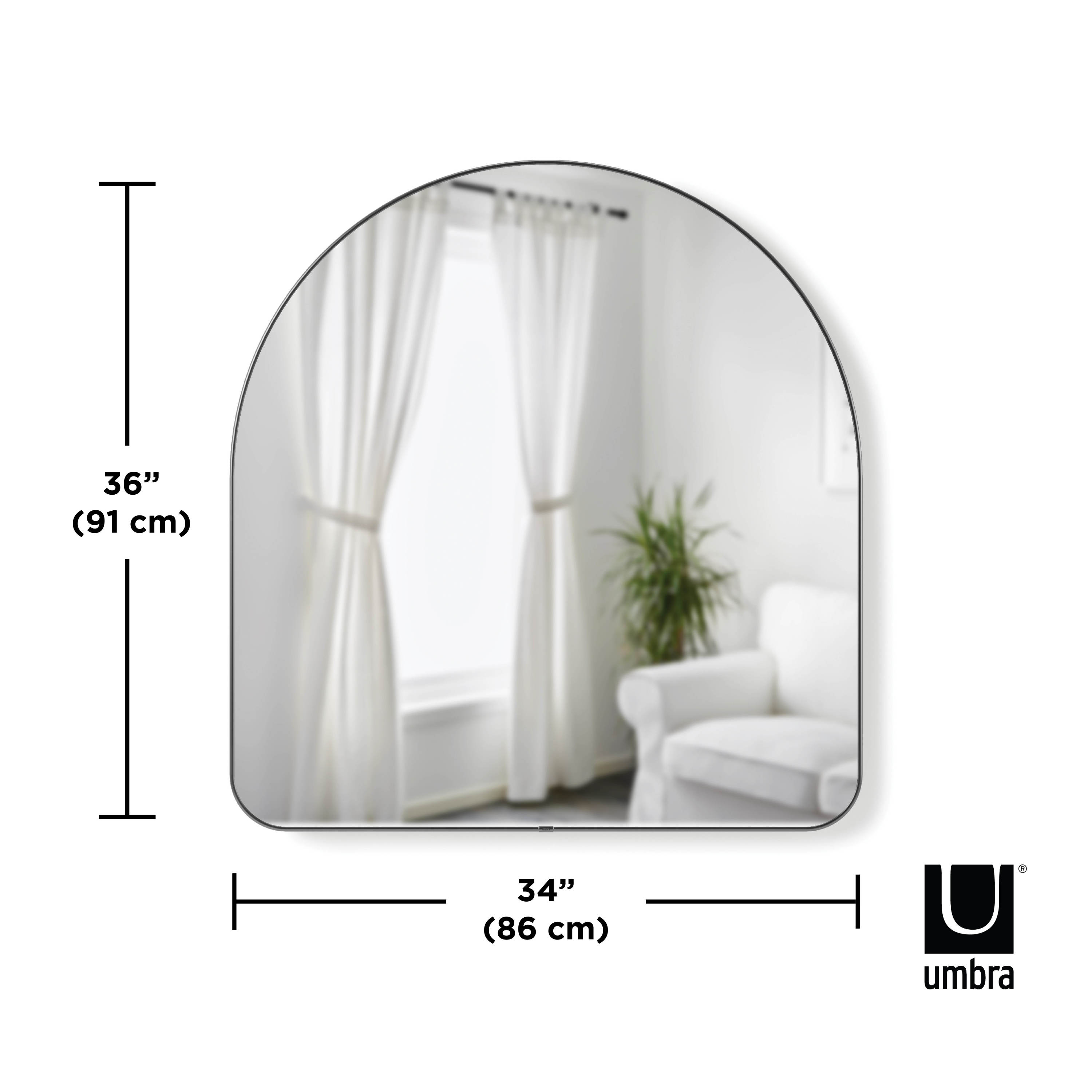 Umbra Hubba Arched Mirror