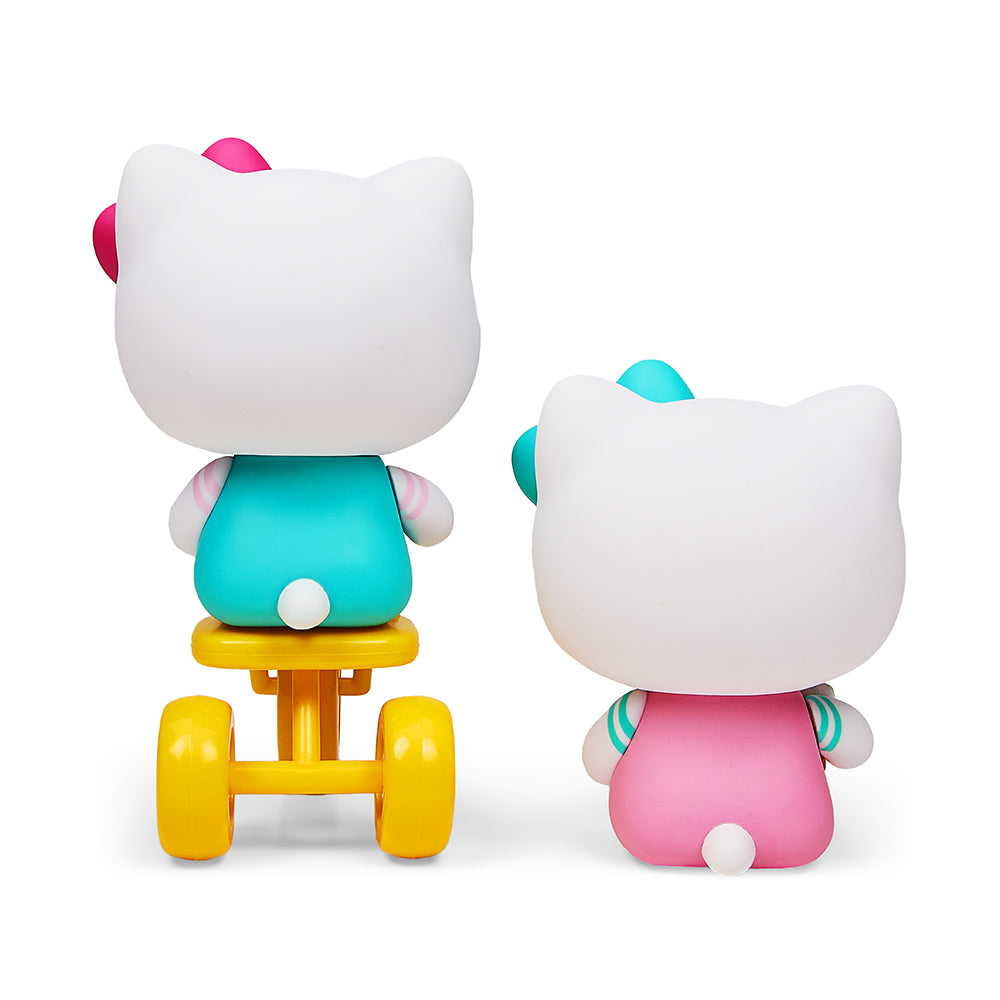 Hello Kitty® Tricycle and Ice Cream Play Theme 4.5” Vinyl Figure 2-Pack Set by Kidrobot