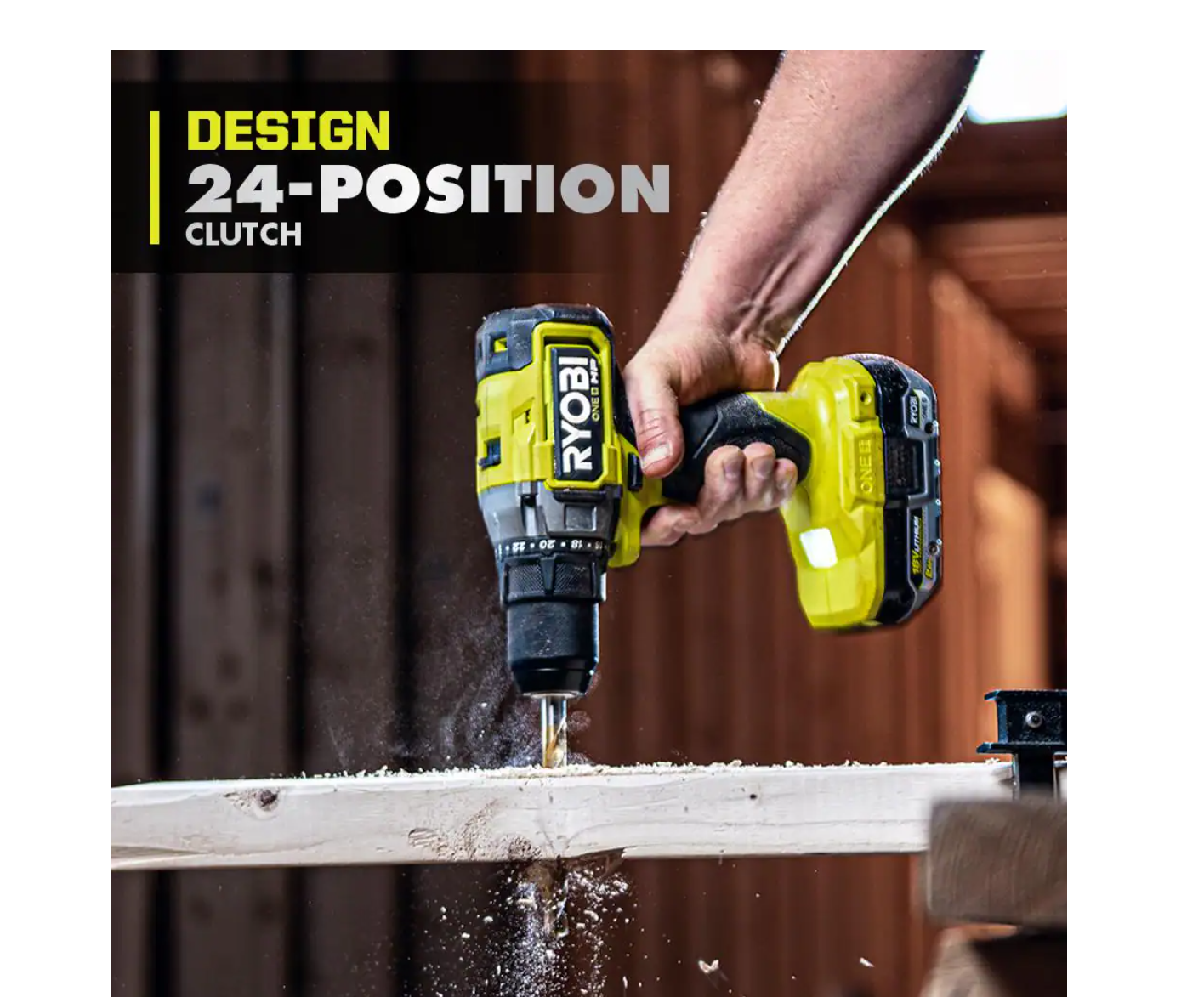 RYOBI PBLDD01B ONE+ HP 18V Brushless Cordless 1/2 in. Drill/Driver (Tool Only)