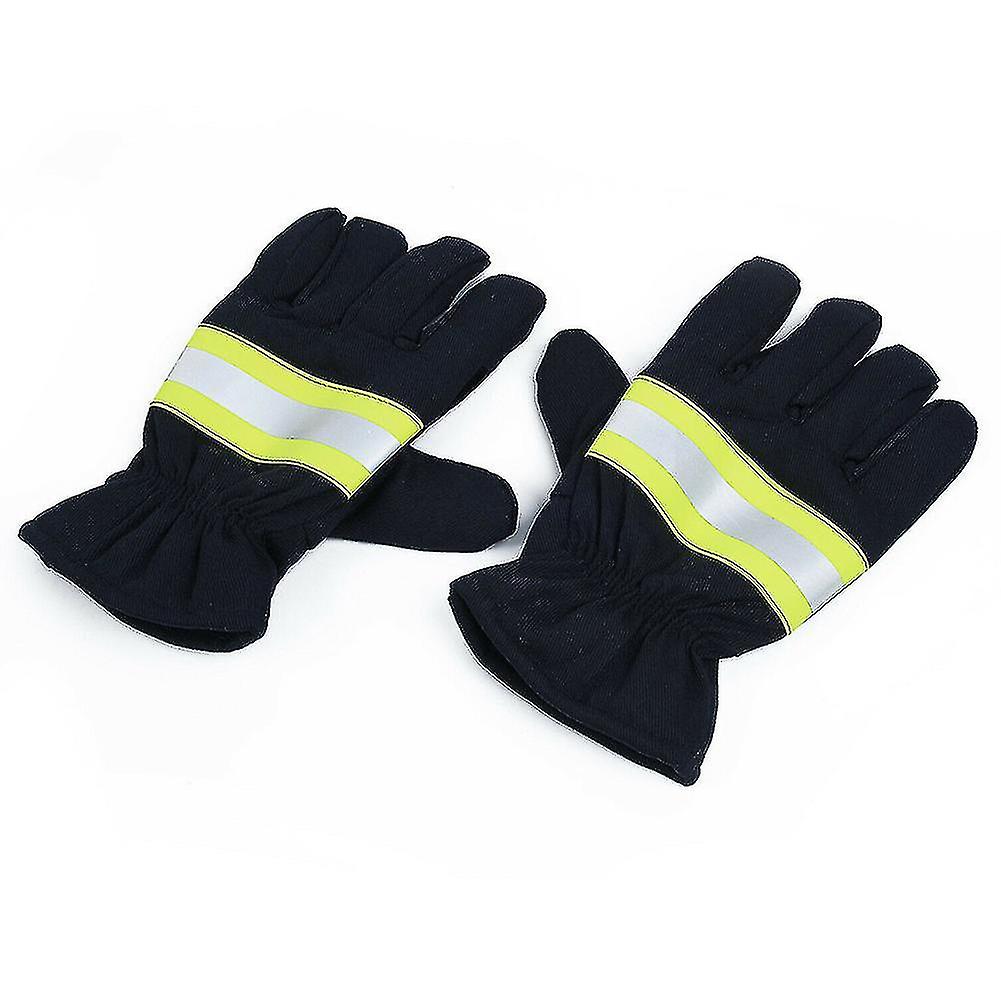 1 Pair Of Fire Proof Non-slipping Anti-fire Heat Proof Firefighting