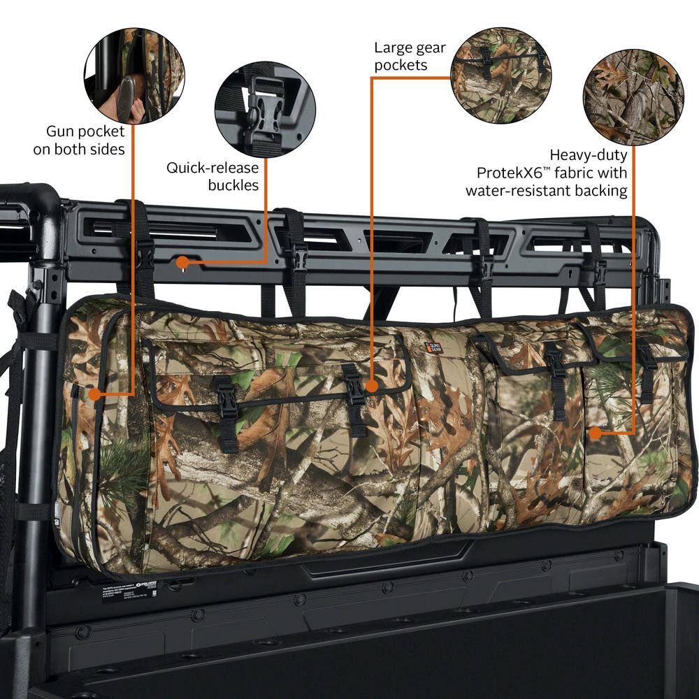 Classic Accessories Next Vista G1 Camo UTV Double Gun Carrier 18-130-016001-00