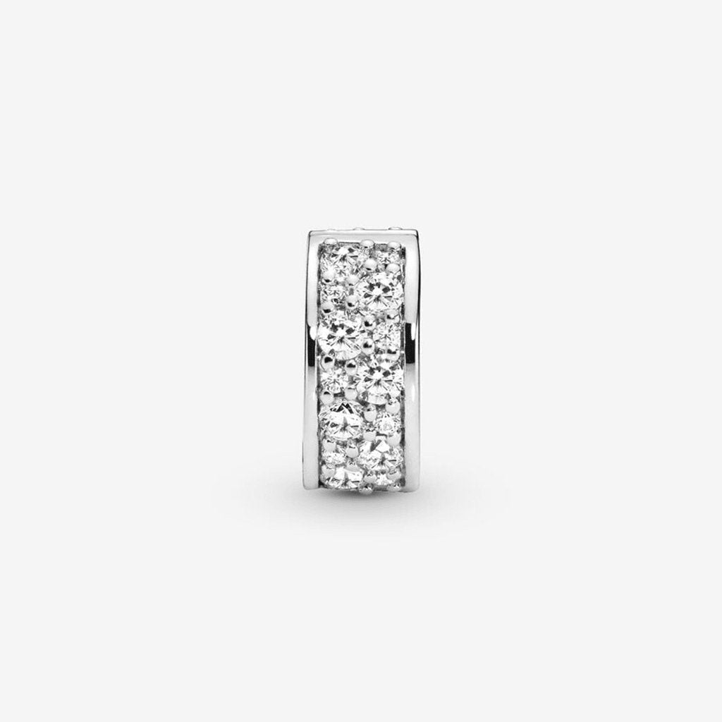 PANDORA  Clear Pavé Clip Charm