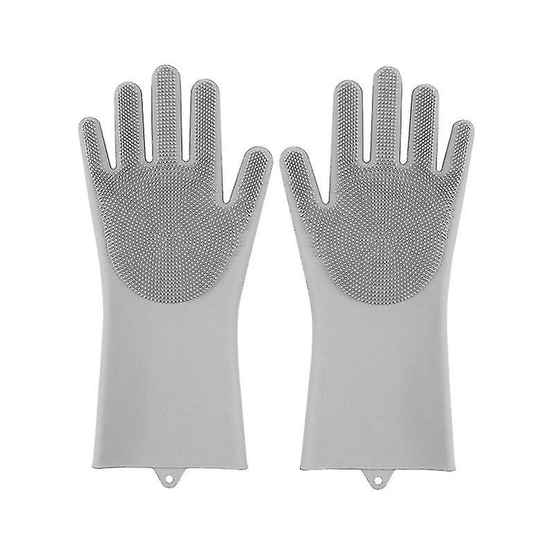 Silicone Dishwashing Gloves Waterproof Household Gloves Cat And Dog Scratch And Snap Proof Pet