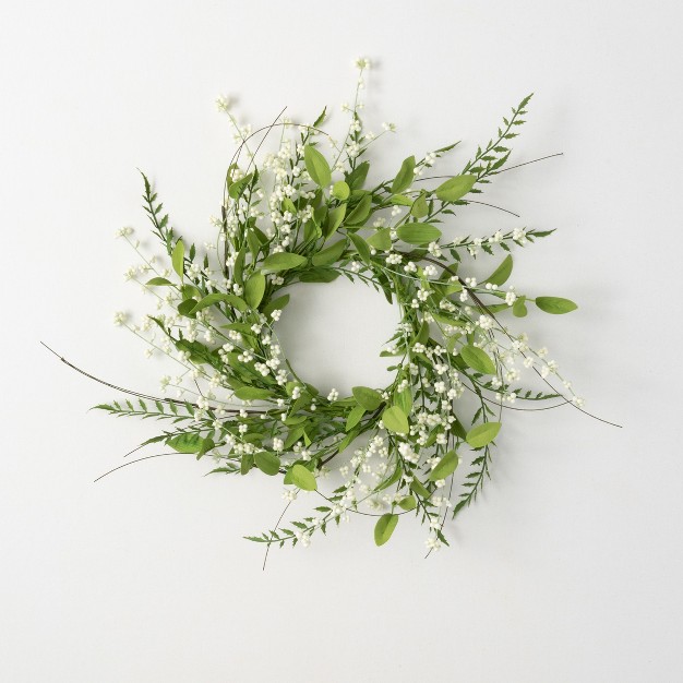 Sullivans Lush Leaf Berry Wreath