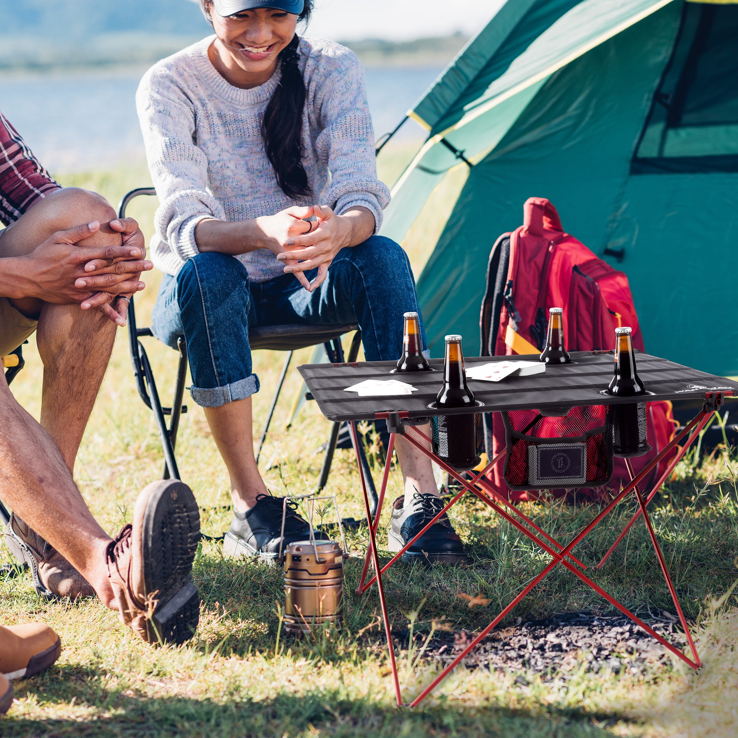 Wakeman Camping Table, Black