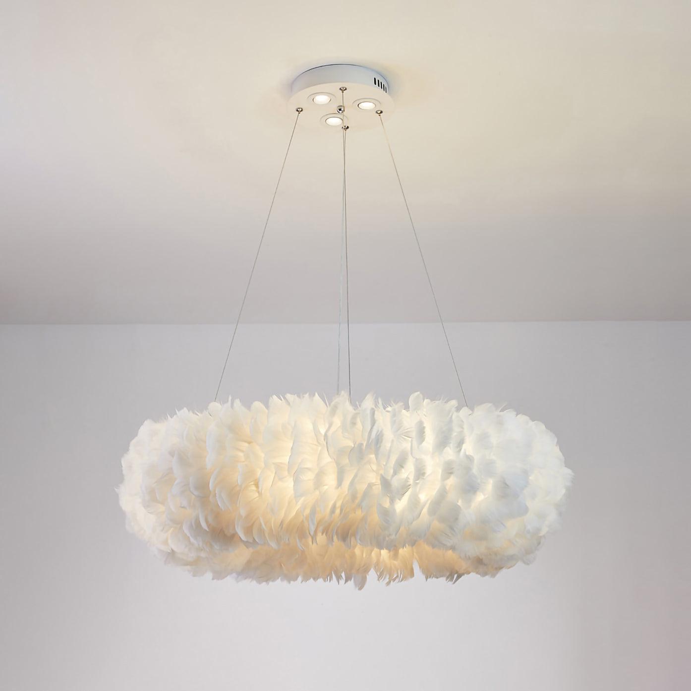 Goose Feathers Pendant Lamp