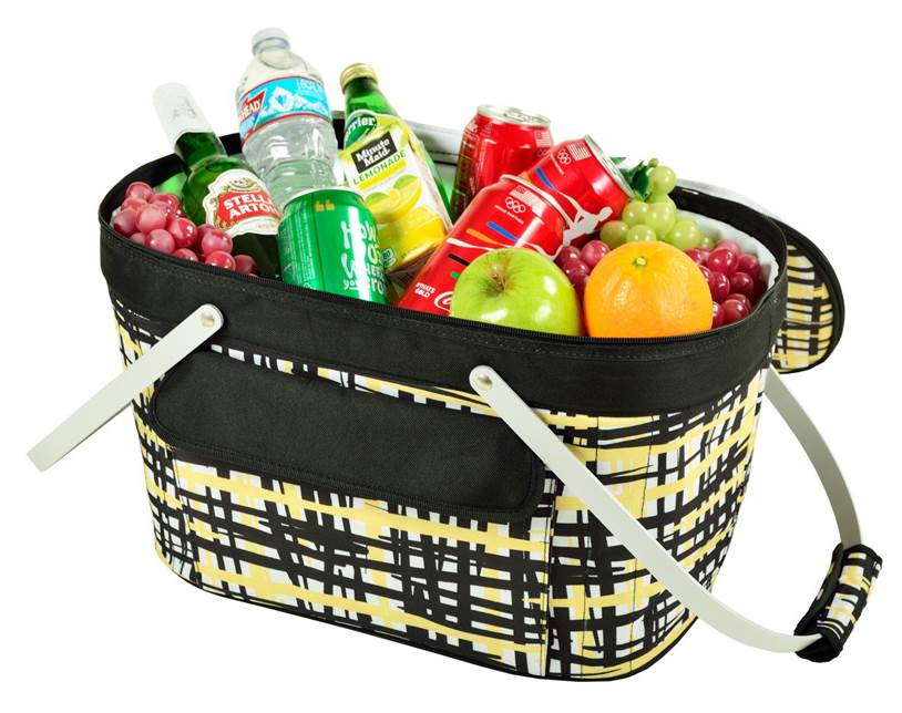 Picnic at Ascot Collapsible Insulated Picnic Basket