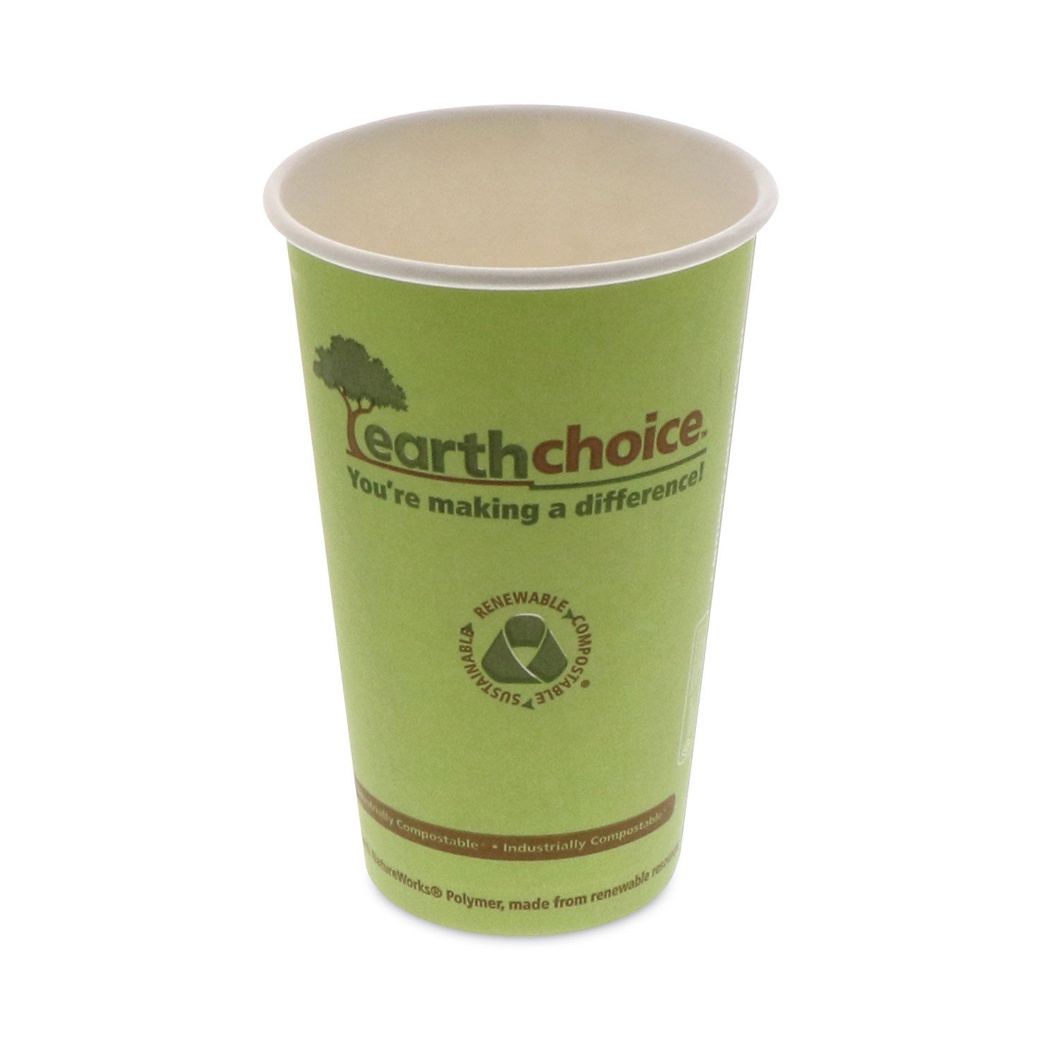 EarthChoice Compostable Paper Cup by Pactiv PCTDPHC16EC