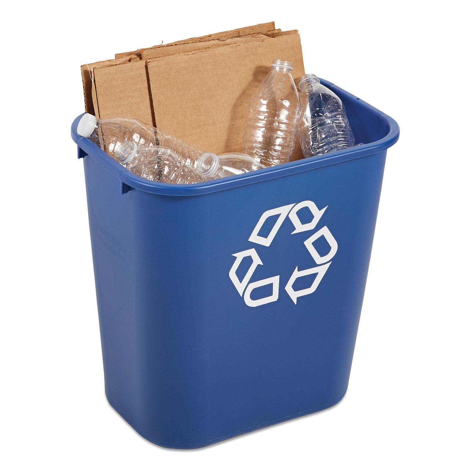 Deskside Recycling Container by Rubbermaidandreg; Commercial RCP295673BE