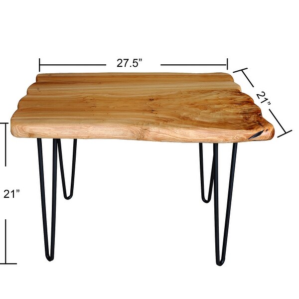 Cedar Roots Live Edge Coffee Table