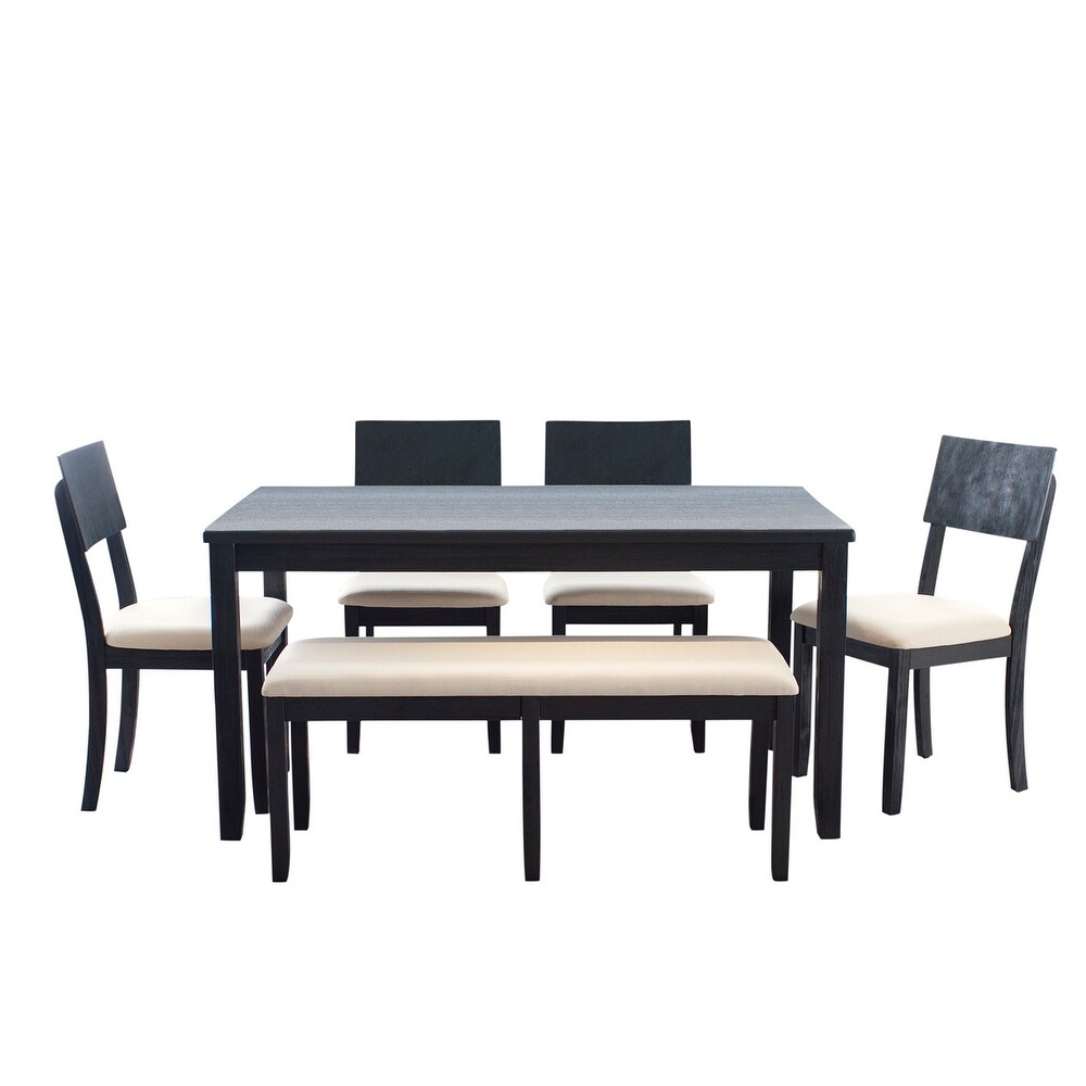 Jepson 6 Piece Boho Dining Set